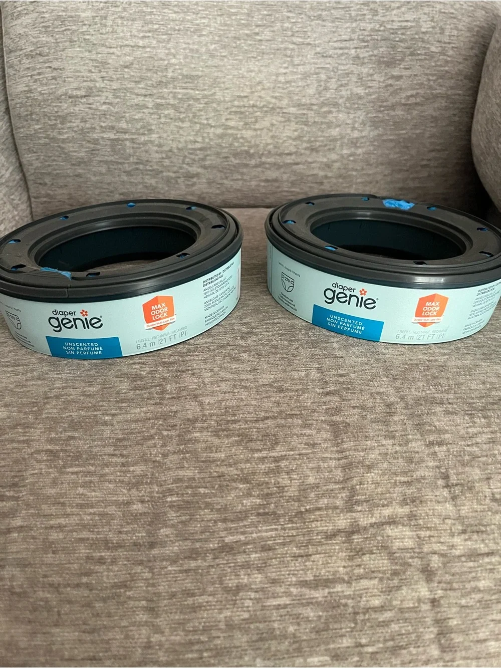 Diaper Genie Unscented Refill Canisters - Pack of 2